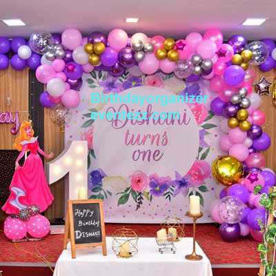 First Birthday Decorations At Home  Book the Best Birthday Party  Organizers in Bangalore