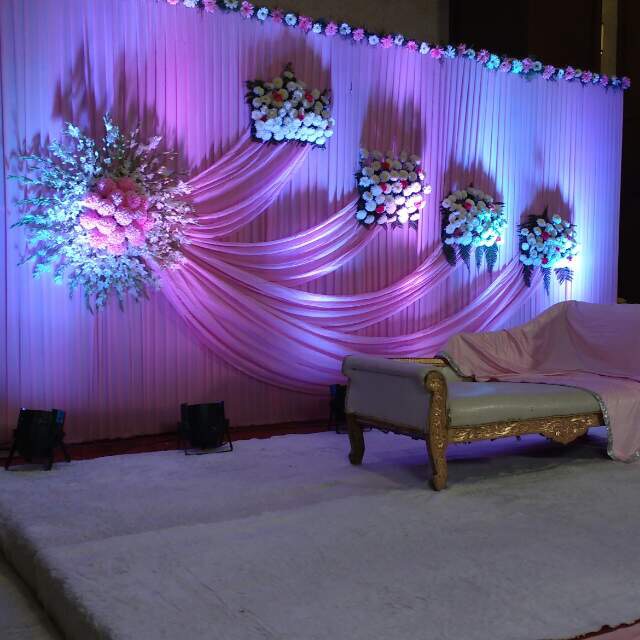 tent and fabric decor